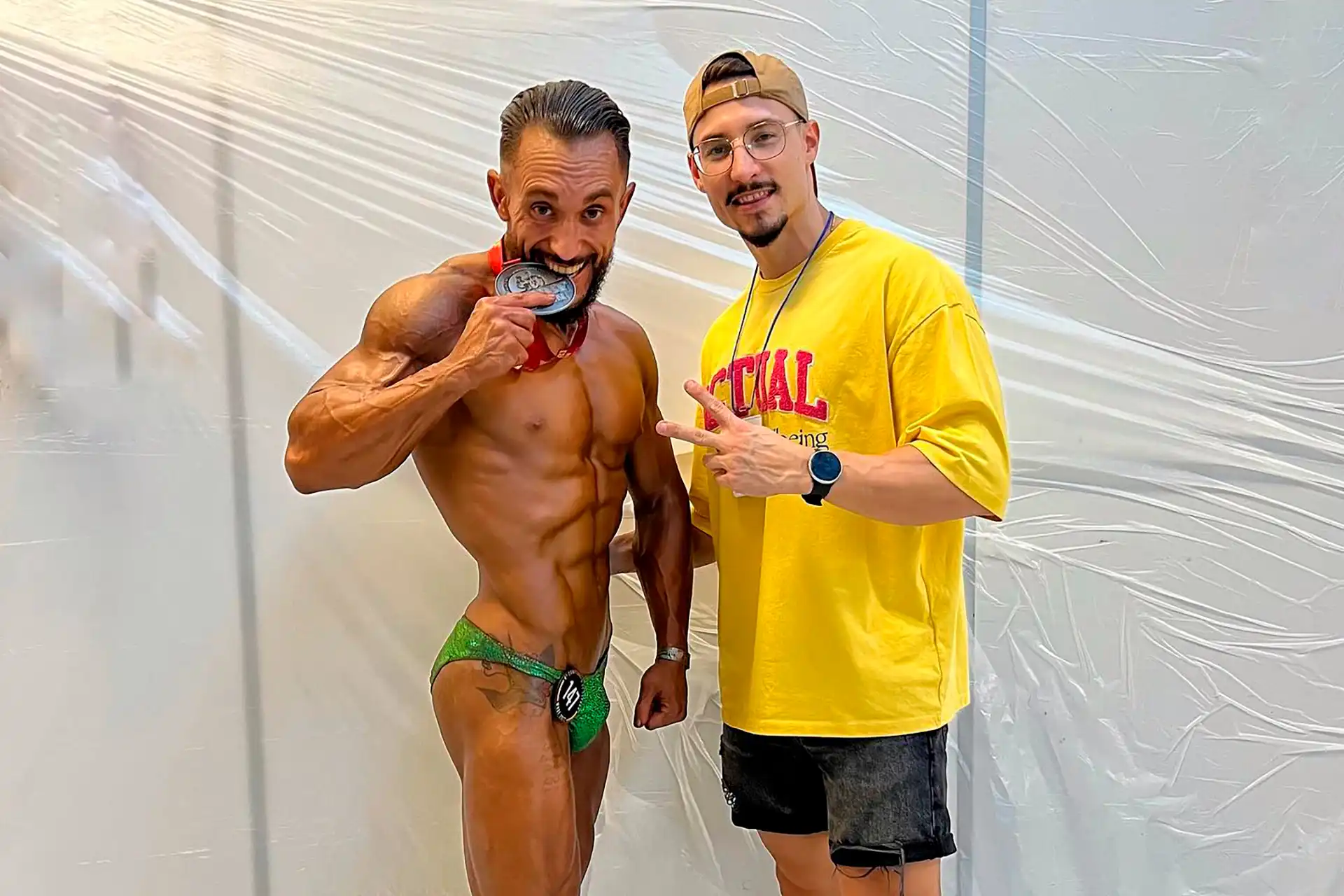 Entrenador culturismo Pedro Márquez WNBF PRO